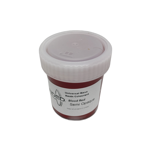 Universal Base Resin Colourant -   Blood Red Semi Opaque